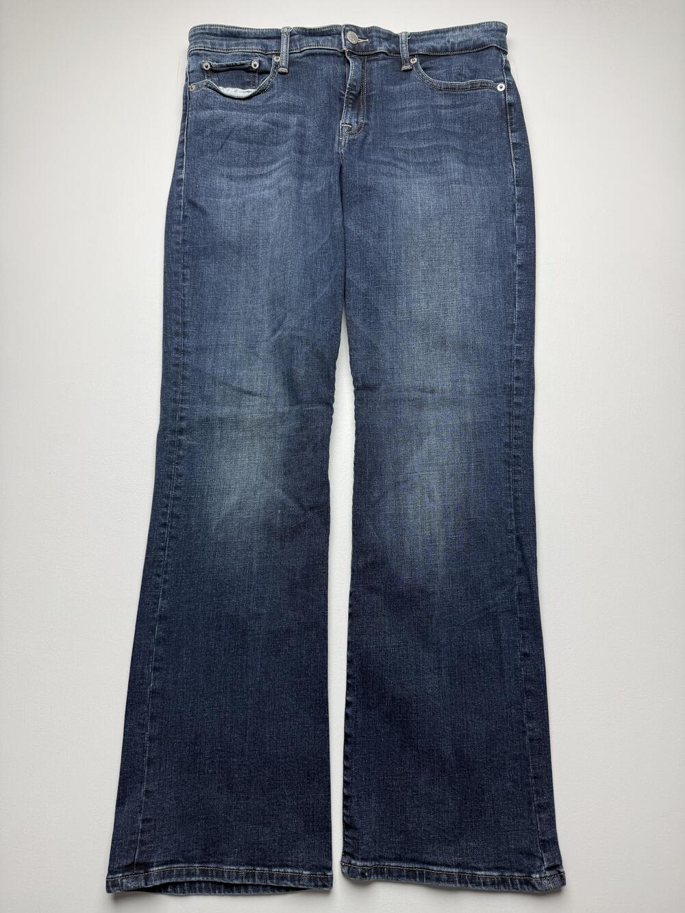 Lucky Brand Jeans Womens 12/31 Blue Medium Wash Bootcut Denim Casual Pants